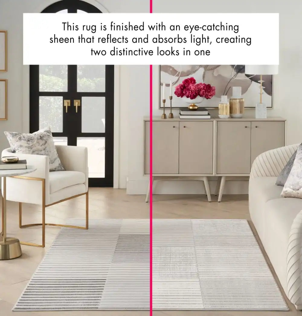 Brushstrokes BSK04 Silver Grey Rug RS