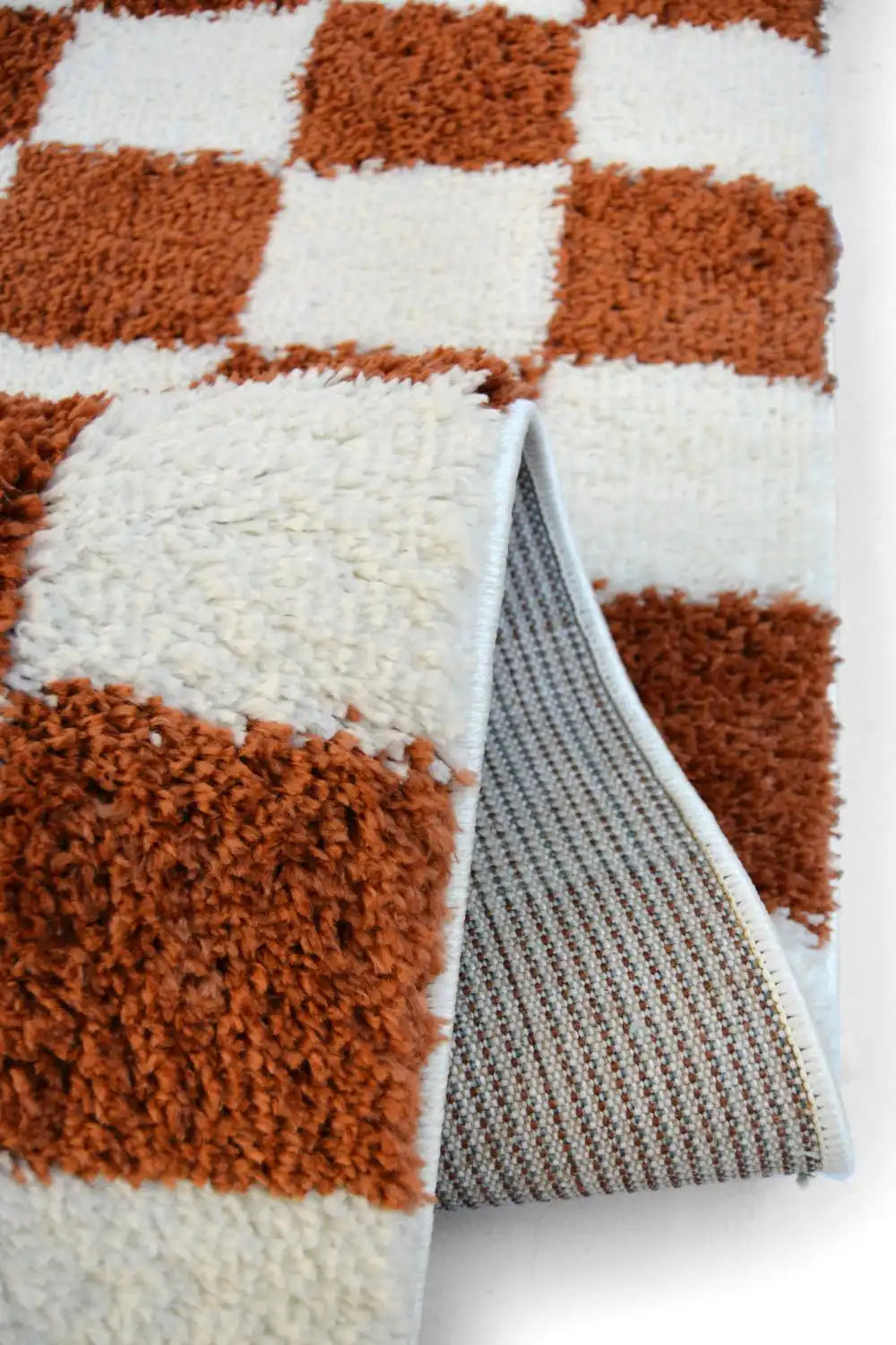 Snug Melrose CHECKS TERRACOTTA Rug RS