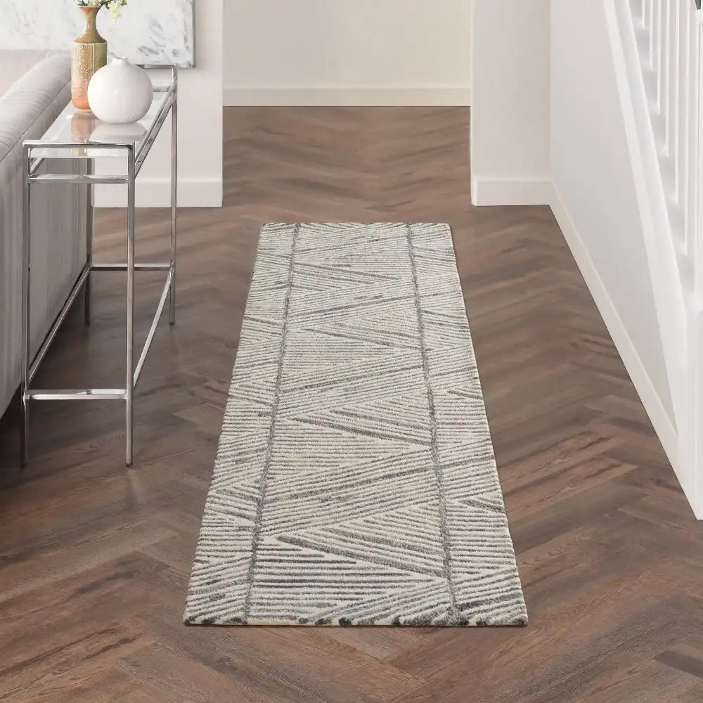 Colorado CLR01 Grey White Rug RS