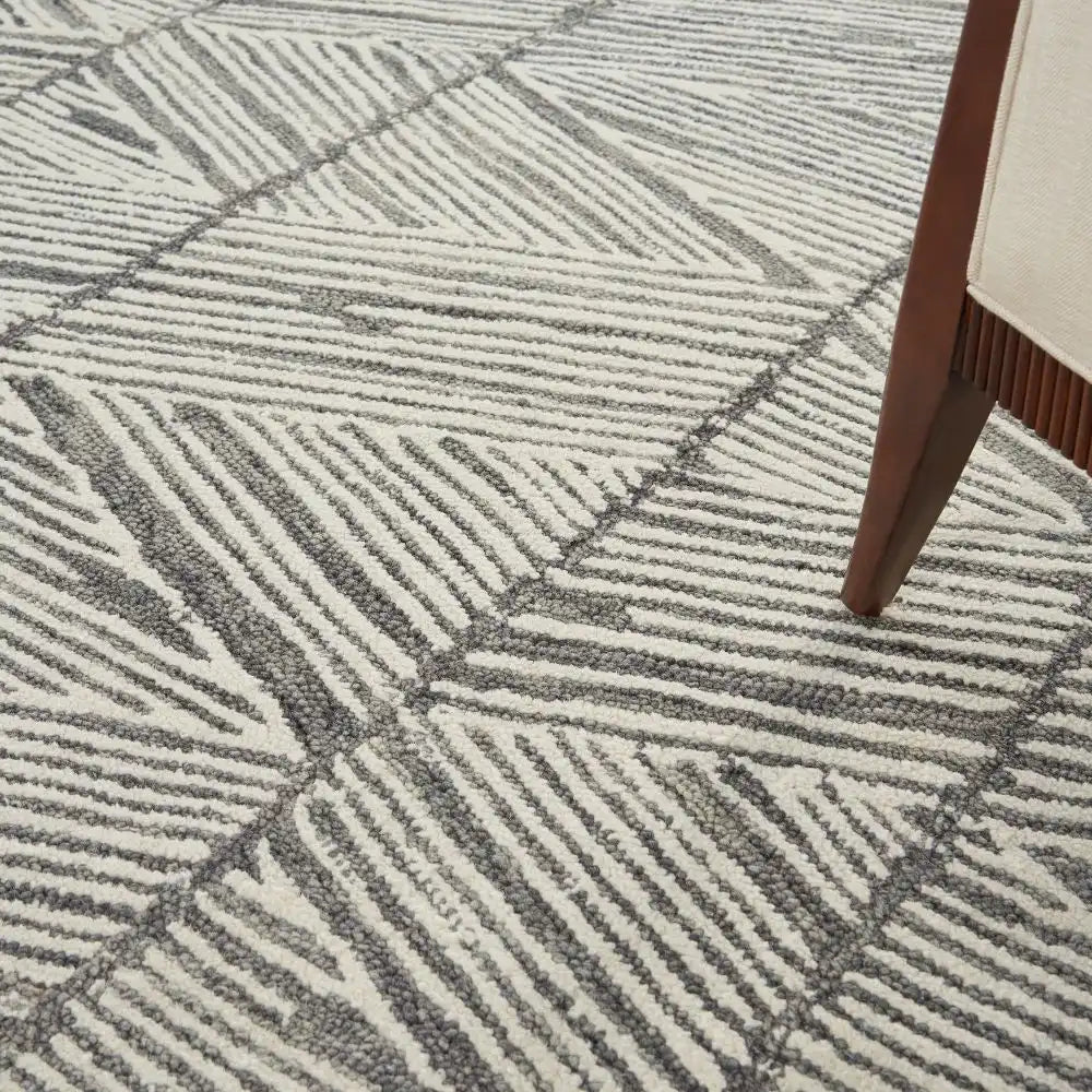 Colorado CLR01 Grey White Rug RS
