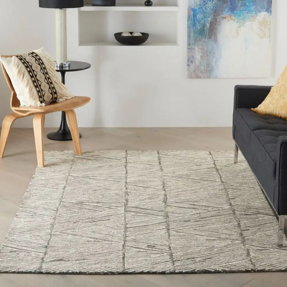 Colorado CLR01 Grey White Rug RS