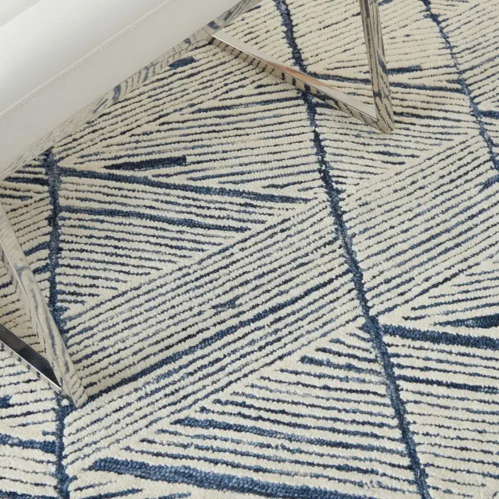 Colorado CLR01 White Blue Rug RS