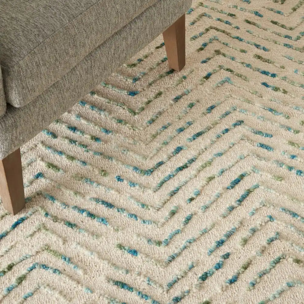 Colorado CLR02 Ivory Green Rug RS