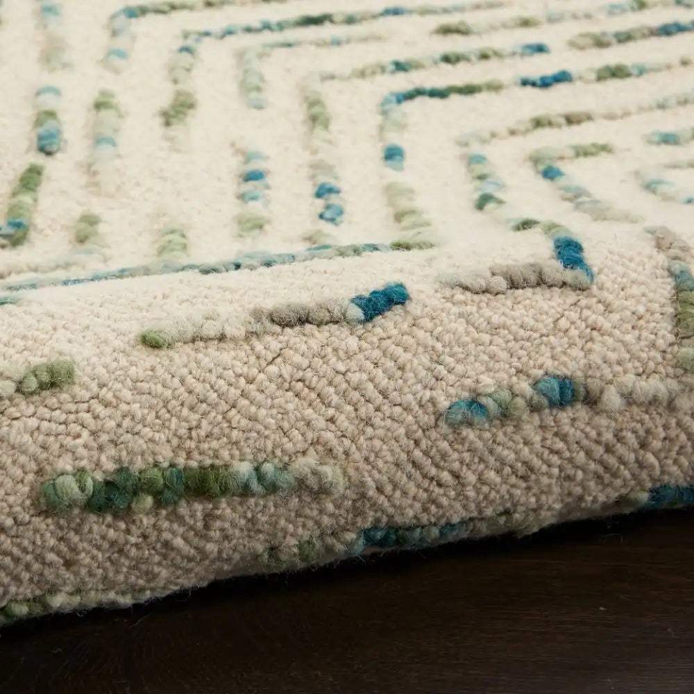 Colorado CLR02 Ivory Green Rug RS