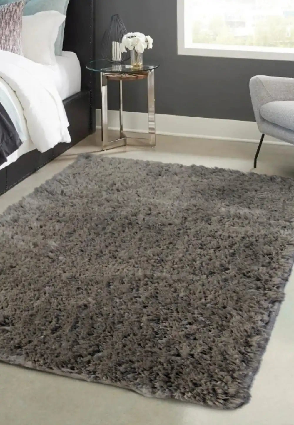 Soft Washable COSY GREY Rug RS