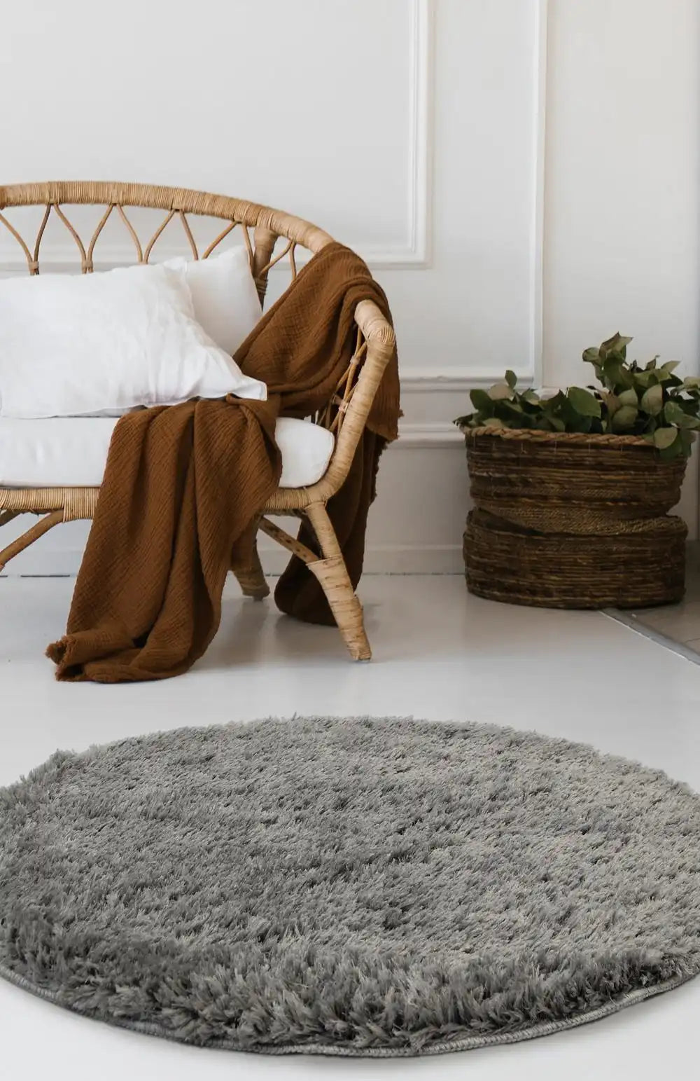 Soft Washable COSY GREY Rug RS