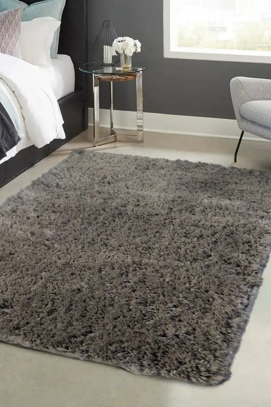 Soft Washable COSY GREY Rug RS