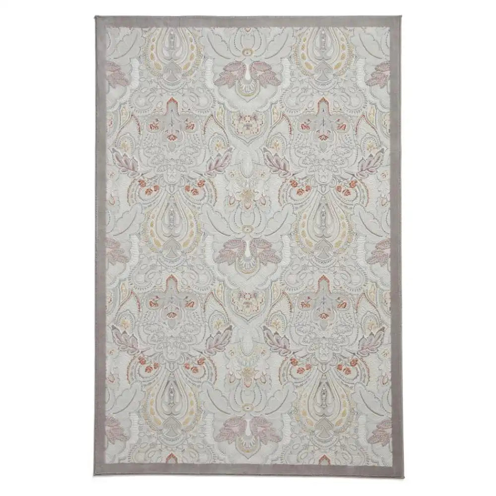 Laurence Llewelyn-Bowen Damask Pearl Rug RS