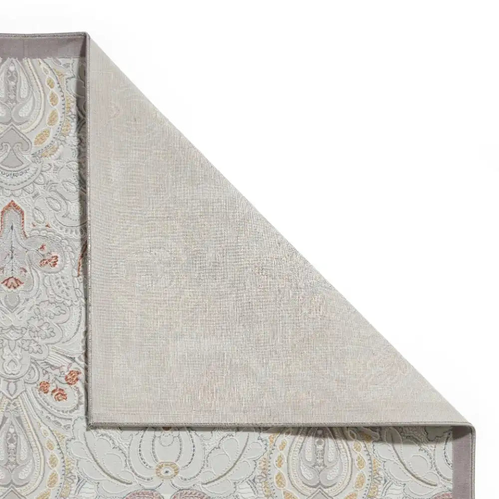 Laurence Llewelyn-Bowen Damask Pearl Rug RS