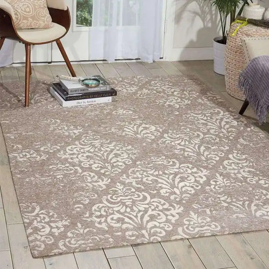 Damask DAS03 Ivory Grey Rug RS