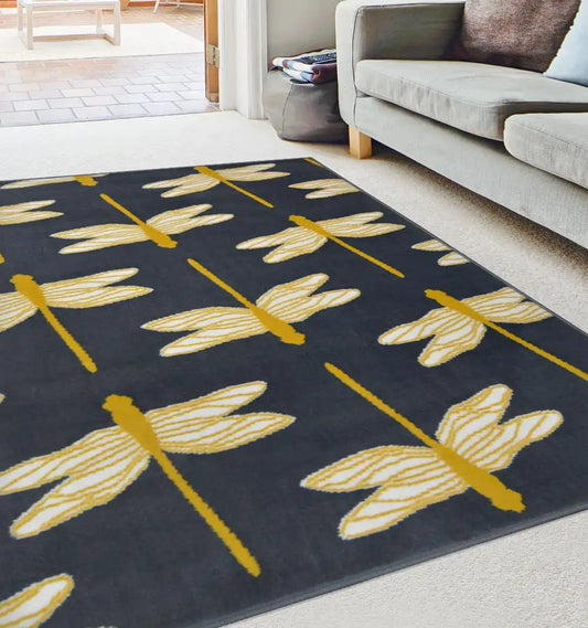 Maestro DRAGONFLY CHARCOAL Rug RS