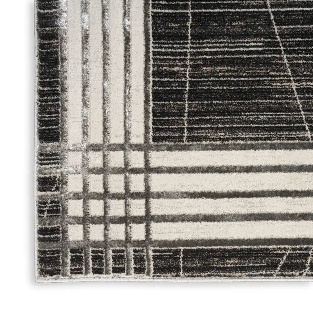 Desire Nourison DSR01 CHARCOAL SILVER Rug RS