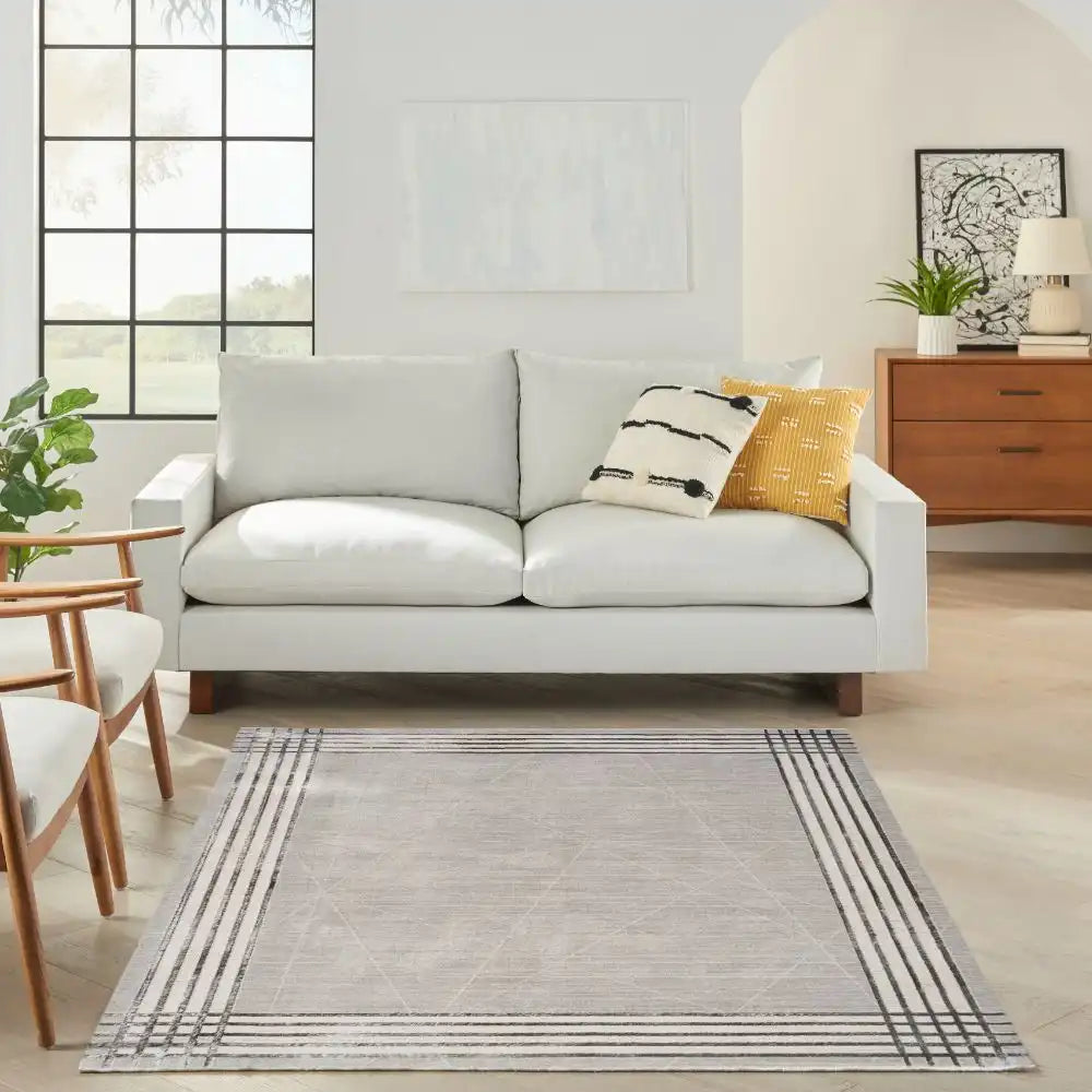 Desire Nourison DSR01 GREY SILVER Rug RS