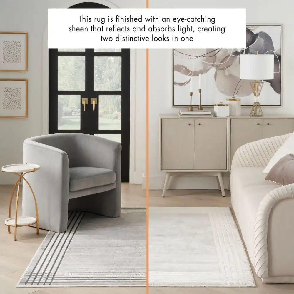 Desire Nourison DSR01 GREY SILVER Rug RS