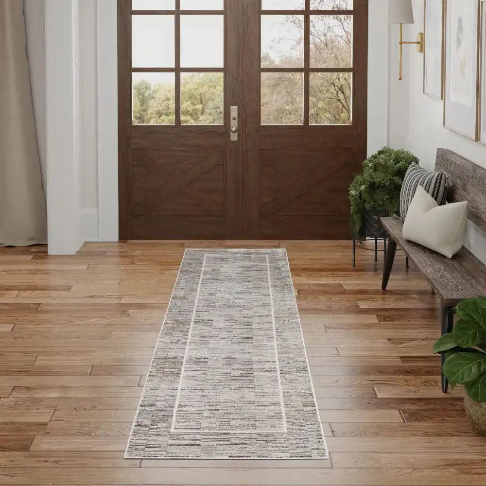 Desire Nourison DSR02 CHARCOAL GREY Rug RS