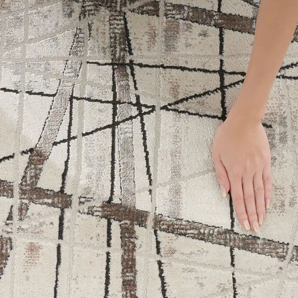 Desire Nourison DSR03 GREY SILVER Rug RS