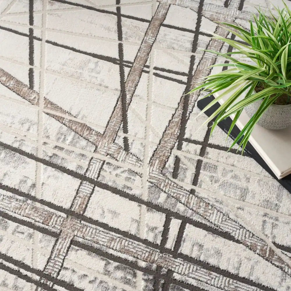 Desire Nourison DSR03 GREY SILVER Rug RS