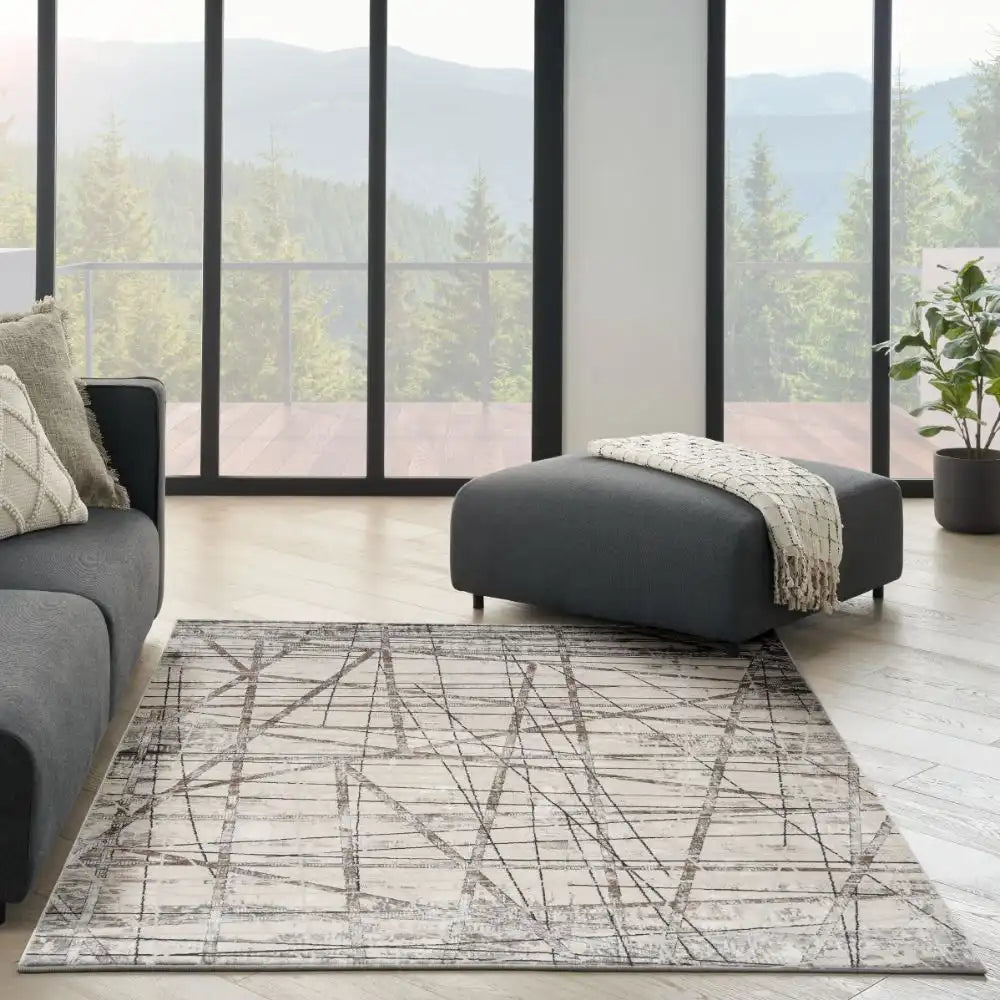Desire Nourison DSR03 GREY SILVER Rug RS
