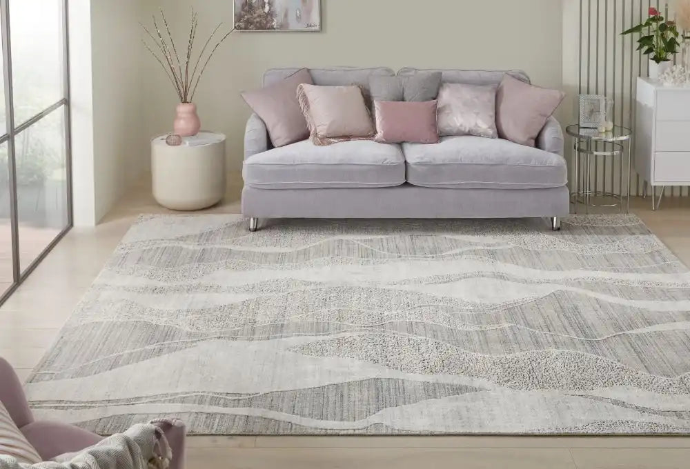 Dune DU 147 White Light Blue Rug RS