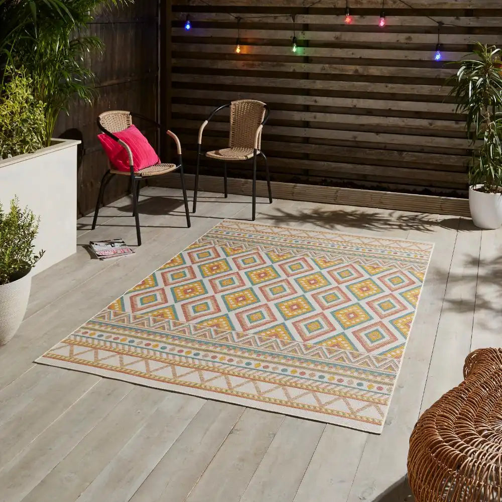 Spectrum Indoor Outdoor E3145 Multi Rug RS