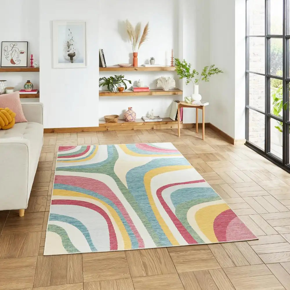 Spectrum Indoor Outdoor E9333 Multi Rug RS