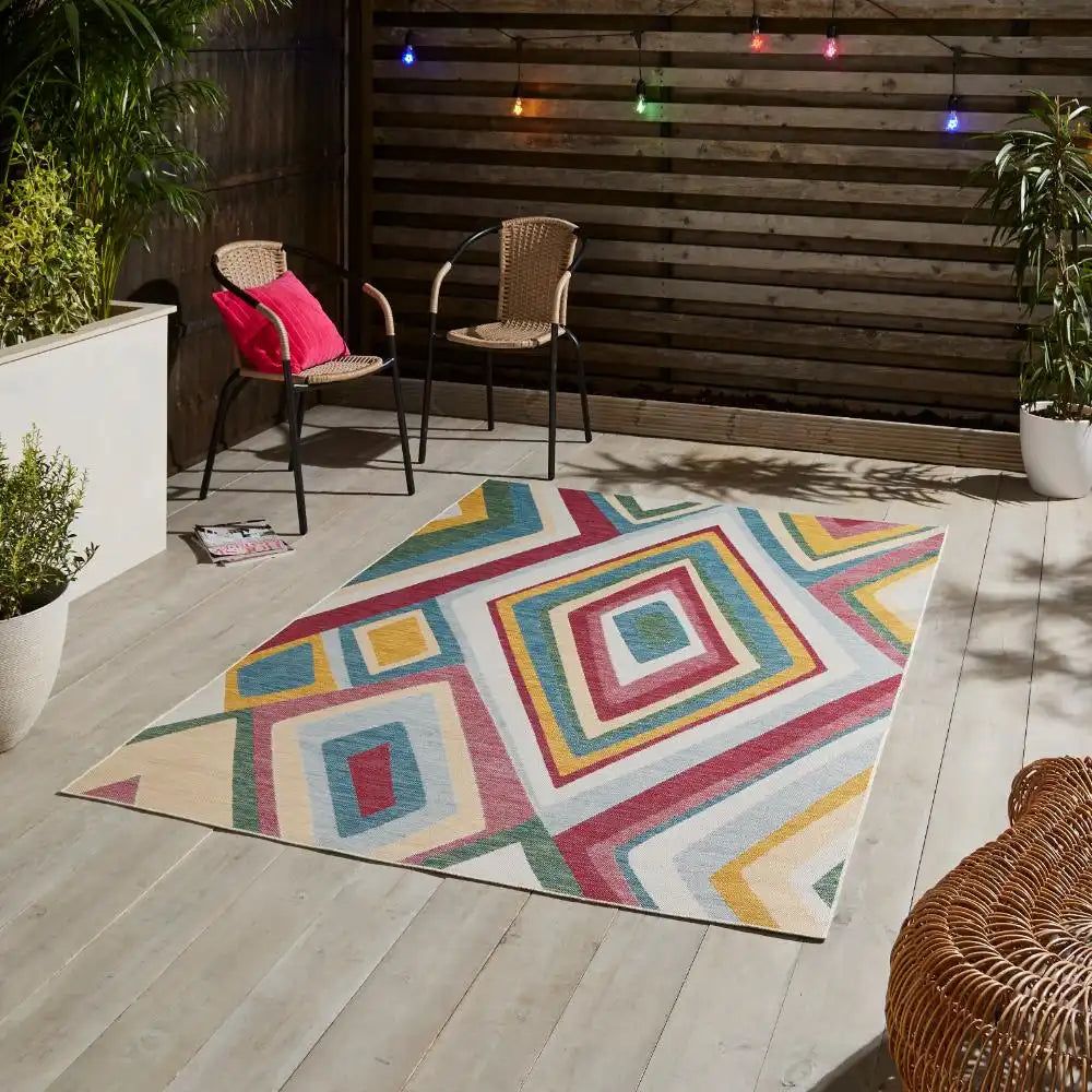 Spectrum Indoor Outdoor E9335 Multi Rug RS
