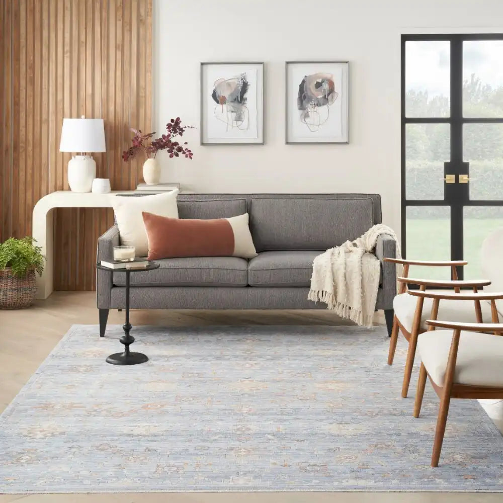 Elegant Heirlooms ELH 02 Blue Ivory Rug RS