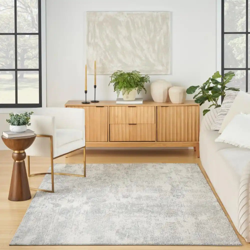 Exhale EXL01 Light Grey Rug RS