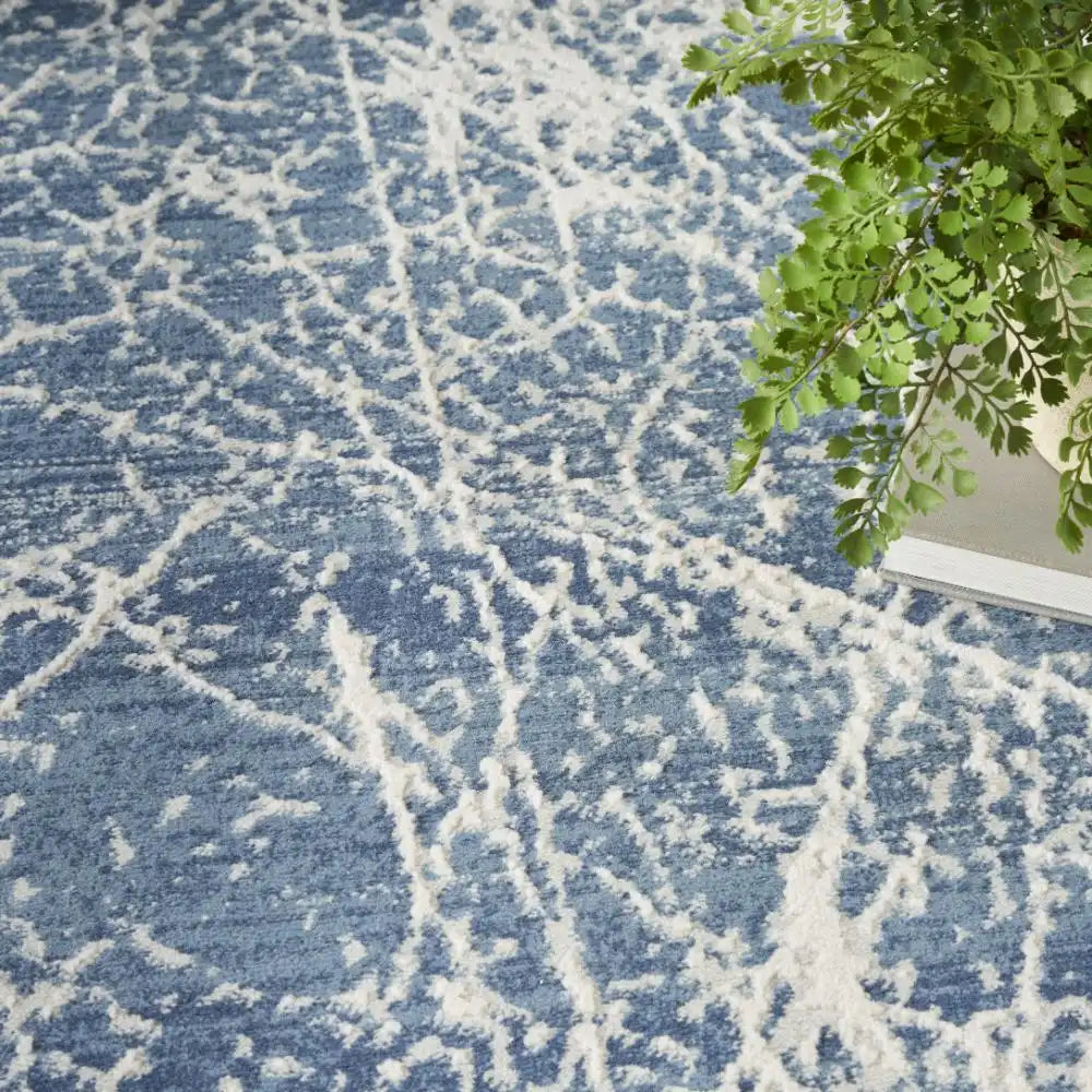 Exhale EXL02 Navy Ivory Rug RS