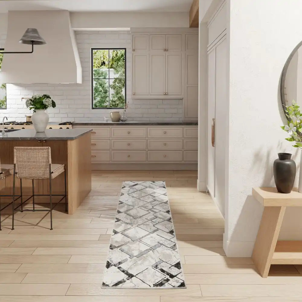 Glitz GLZ02 Ivory Grey Rug RS