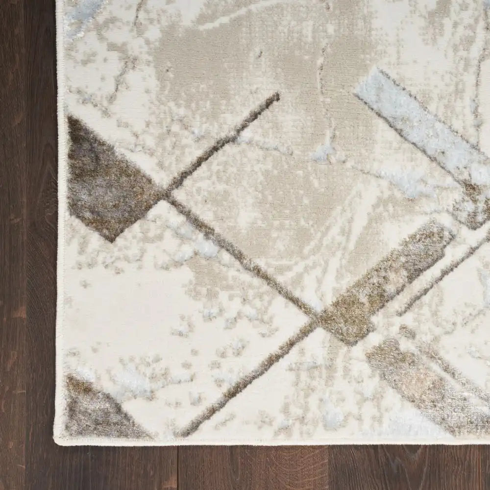 Glitz GLZ02 Ivory Grey Rug RS