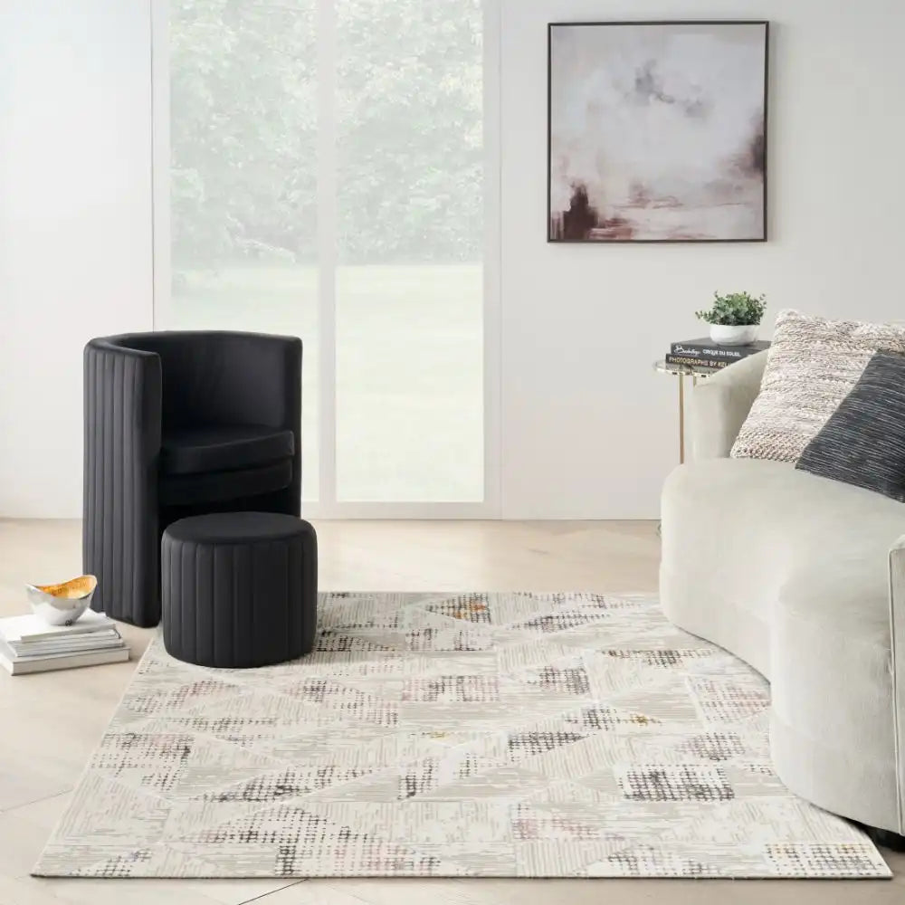 Glitz GLZ04 Ivory Multicolour Rug RS