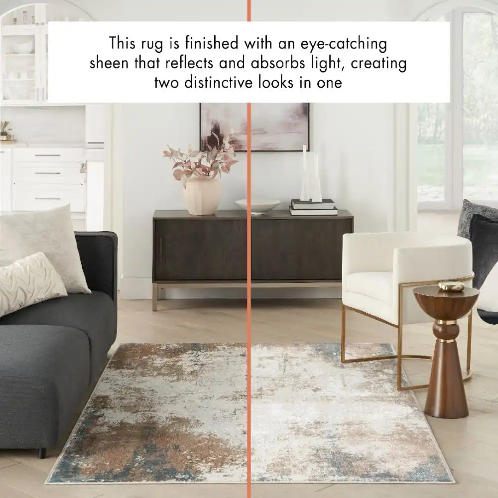 Glitz GLZ06 Taupe Multicolour Rug RS