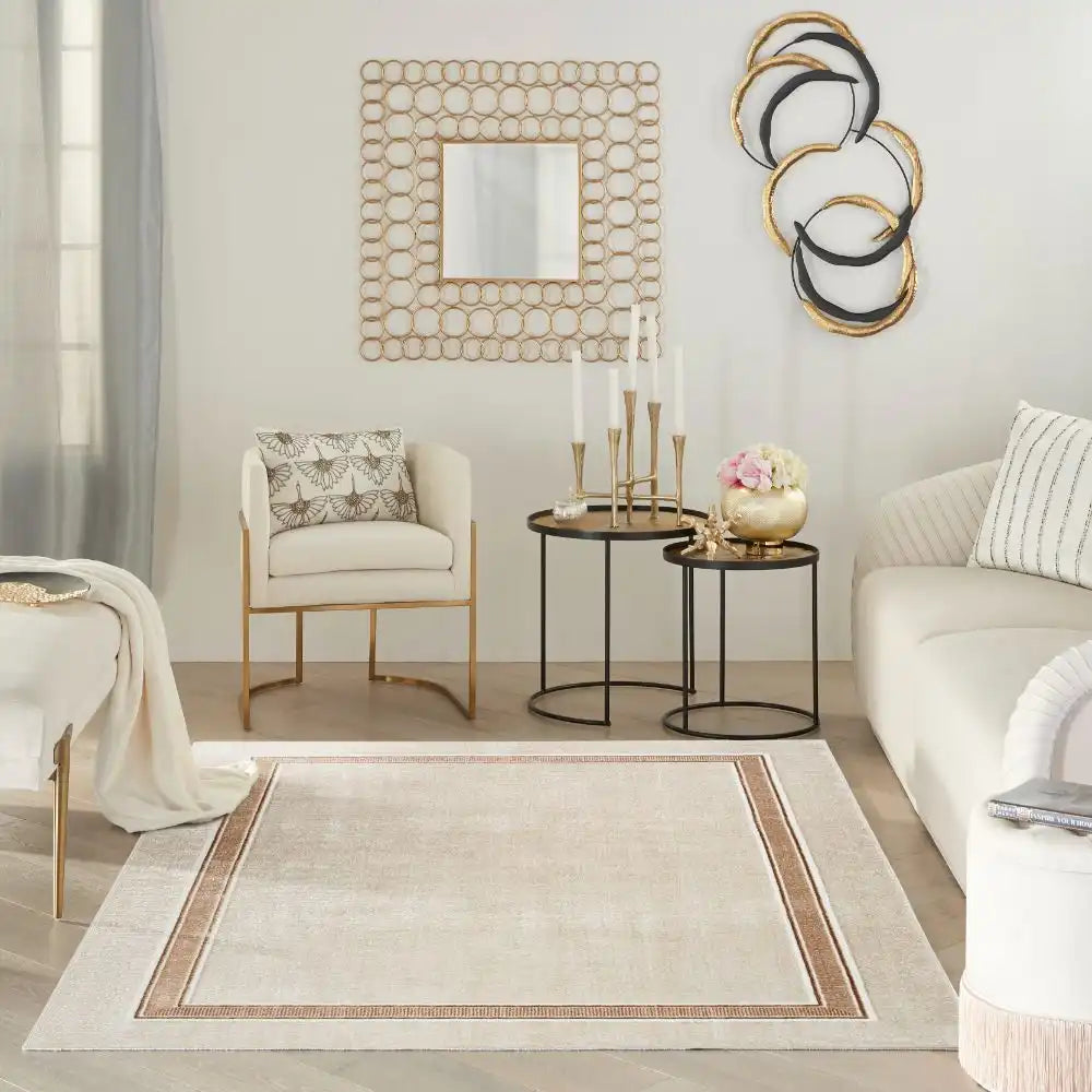 Glitz GLZ08 Ivory Cream Rug RS