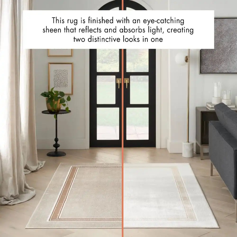 Glitz GLZ08 Ivory Cream Rug RS