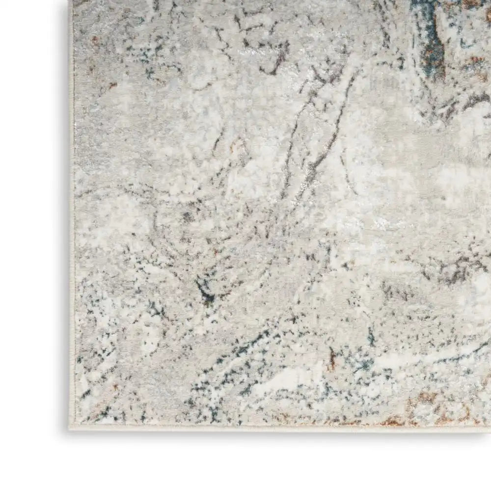 Glitz Nourison GLZ20 Grey Multi Rug RS