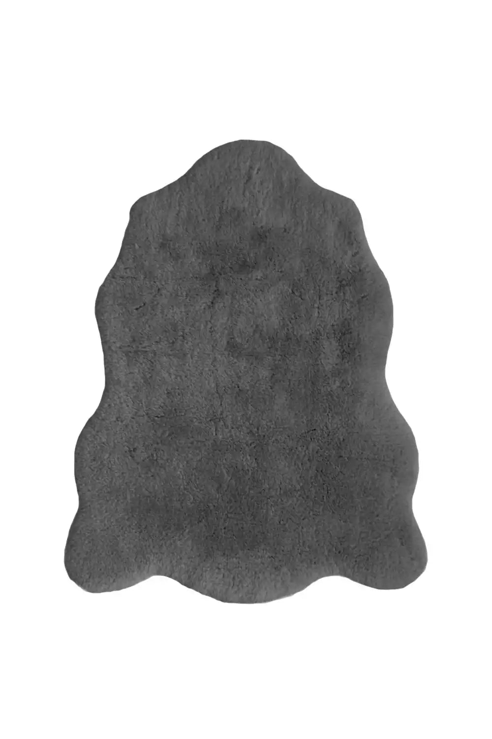 Luxury Faux Fur Melrose Grey Rug RS