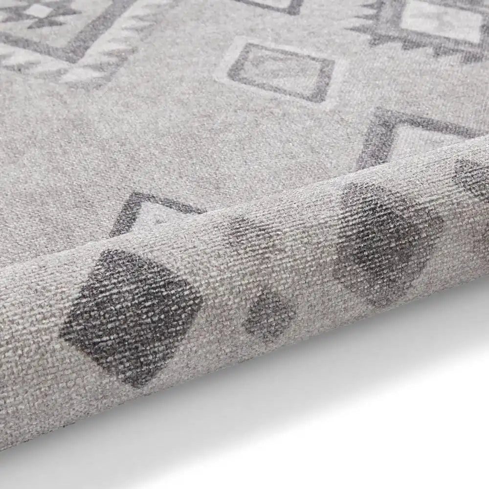 Whisper Think Washable H1066 Grey Rug RS