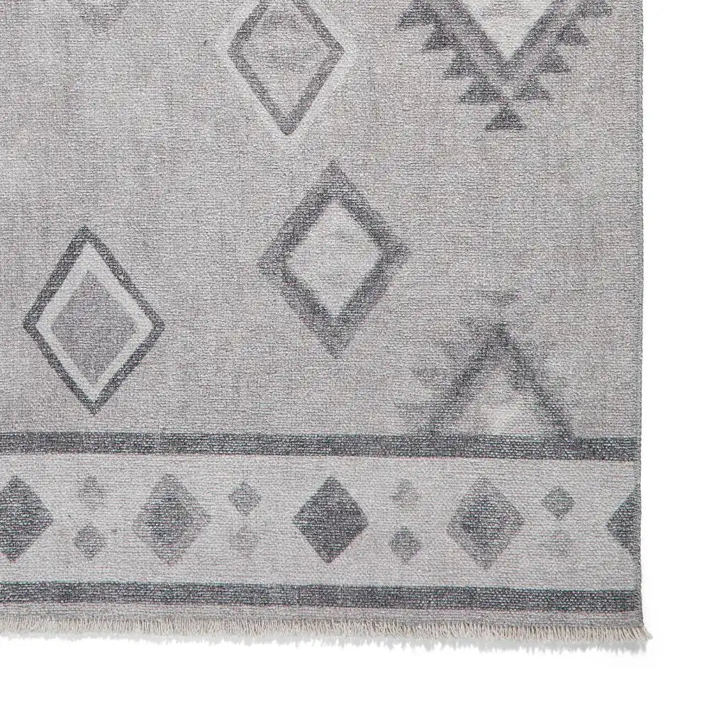 Whisper Think Washable H1066 Grey Rug RS