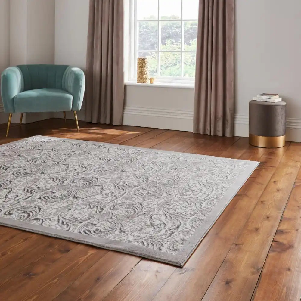Laurence Llewelyn-Bowen Imperial Silver Rug RS