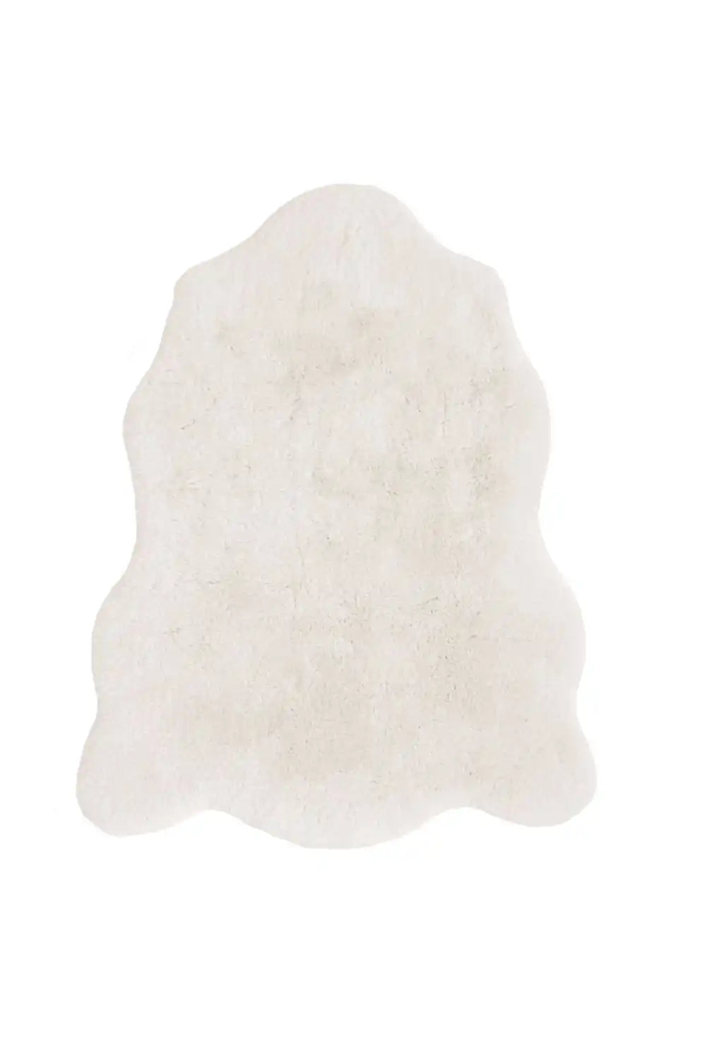 Luxury Faux Fur Melrose Ivory Rug RS