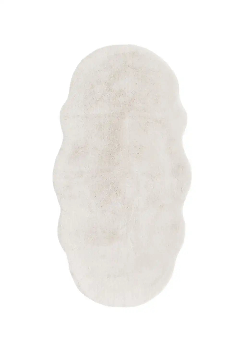 Luxury Faux Fur Melrose Ivory Rug RS