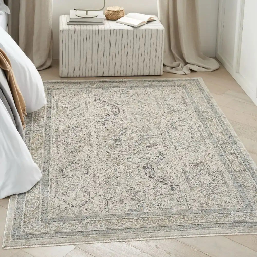 Lynx LNX01 Ivory Grey Blue Rug RS