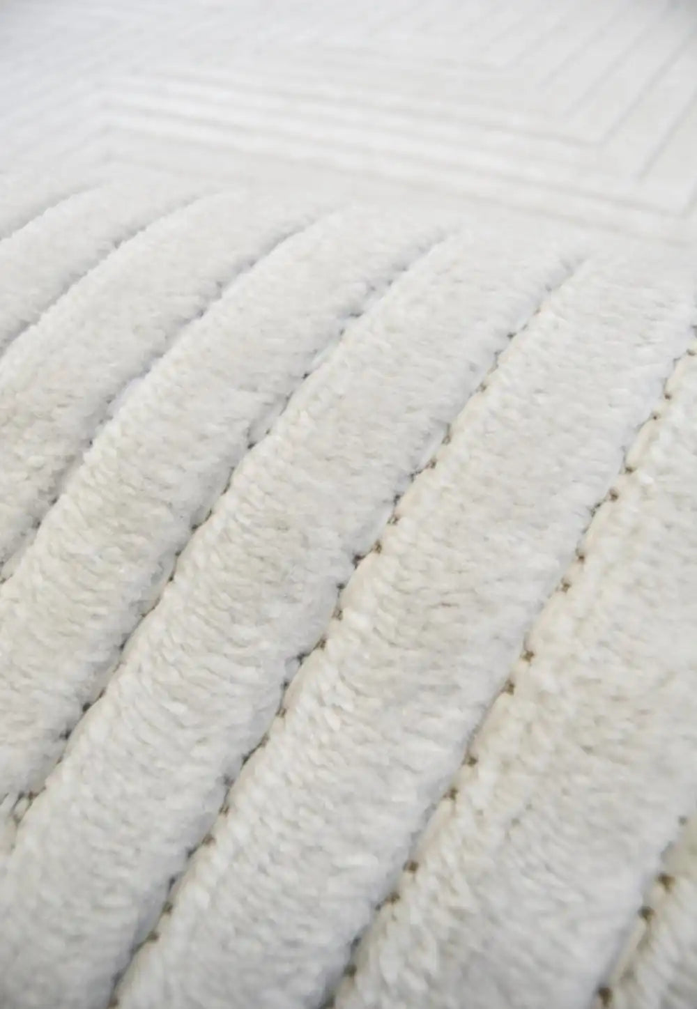 Malmo Indoor Outdoor MAZE WHITE Rug RS