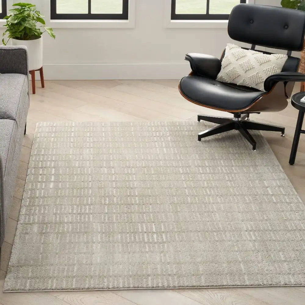 Modern Comfort MNC03 Grey Ivory Rug RS