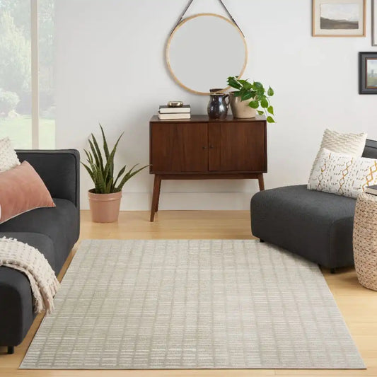 Modern Comfort MNC03 Grey Ivory Rug RS