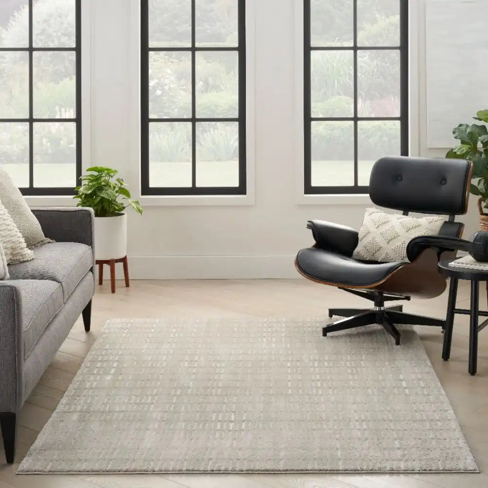 Modern Comfort MNC03 Grey Ivory Rug RS