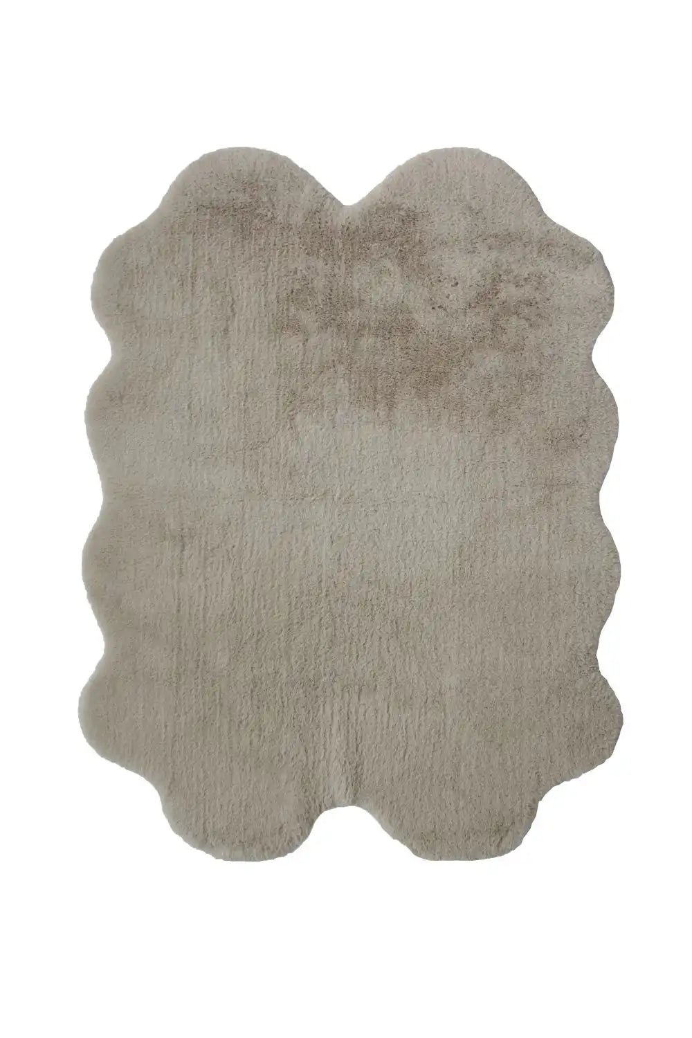 Luxury Faux Fur Melrose Natural Rug RS