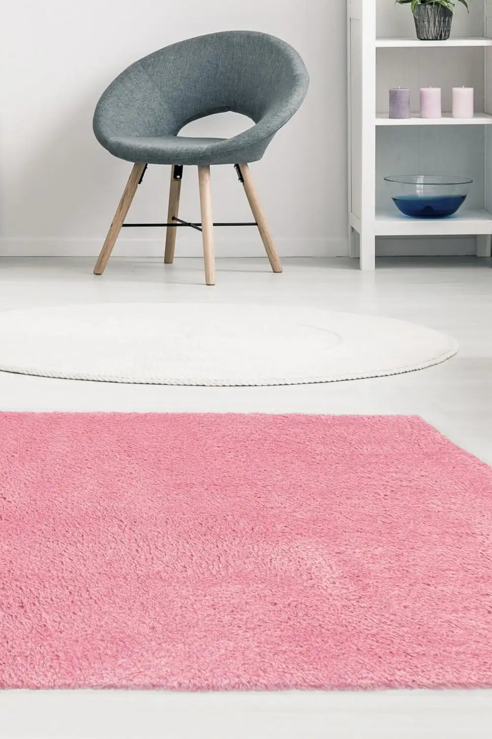 Snug Melrose PLAIN PINK Rug RS