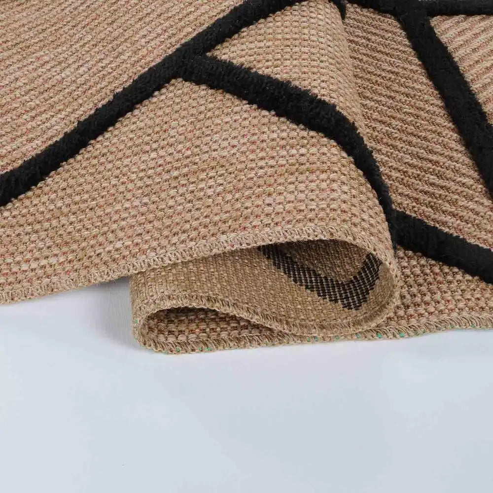 Harper Outdoor Prism Black Rug